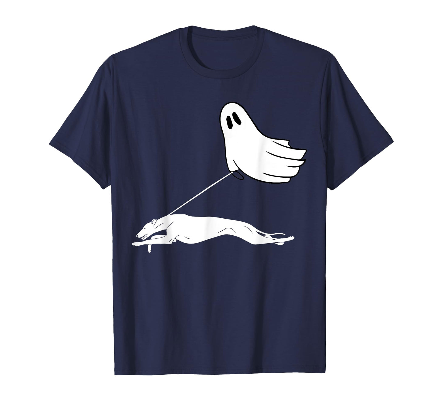 Ghost Greyhound Halloween T-Shirt