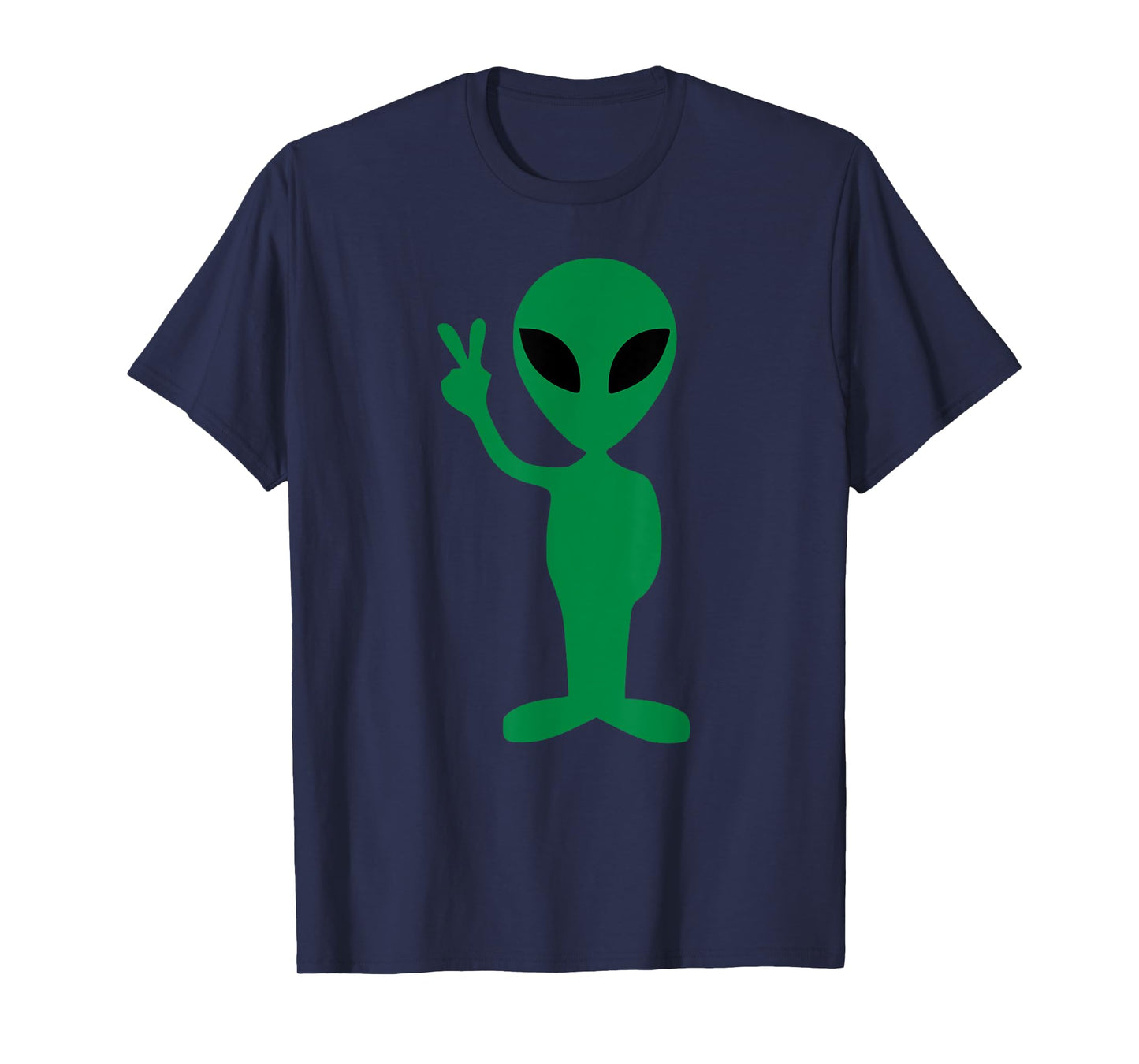 Alien Peace Sign T Shirt T-Shirt