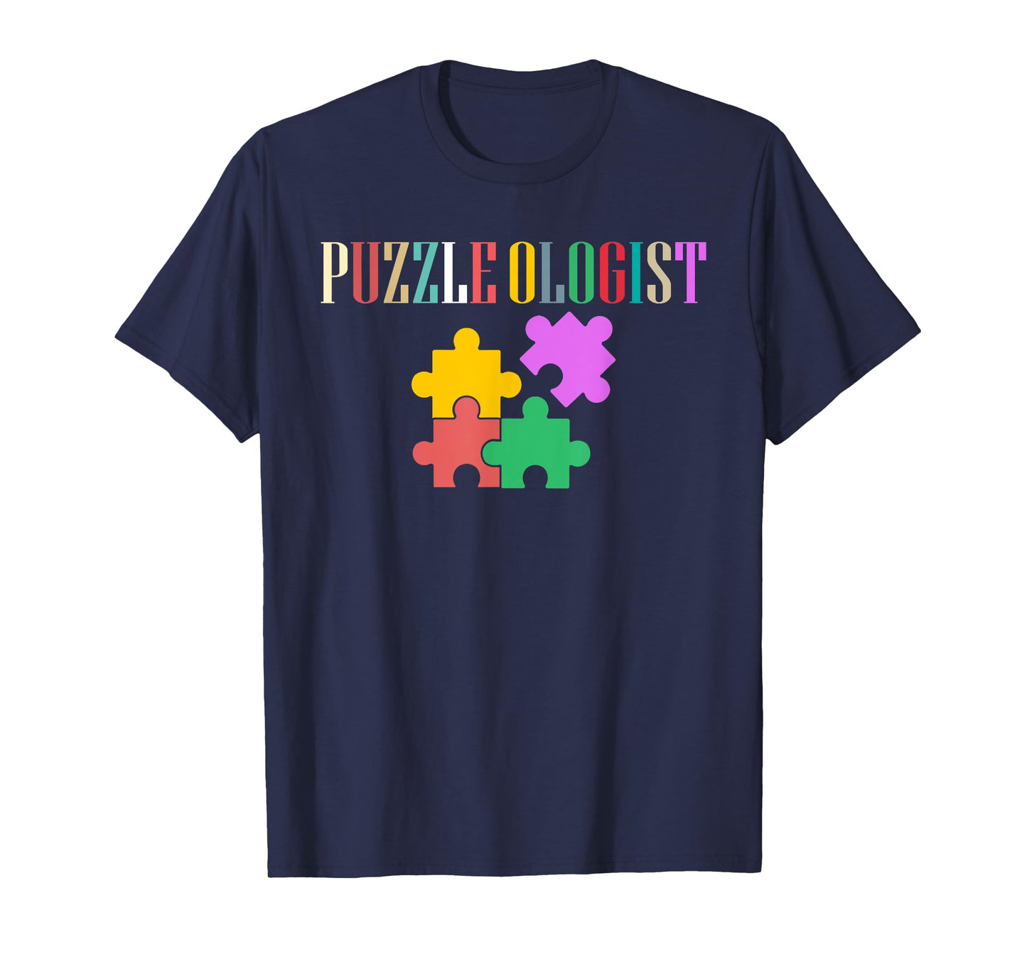 Puzzle King Puzzle Queen Jigsaw Puzzle Master Puzzleologist T-Shirt