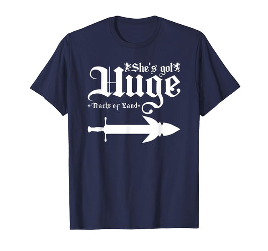 Renaissance Festival Huge Tracts Of Land Ren Faire Couple T-Shirt