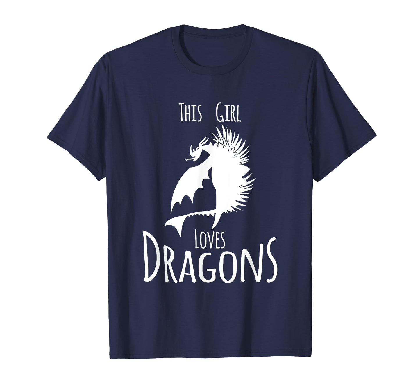 This Girl Loves Dragon Fire Animal Funny Gift T-Shirt