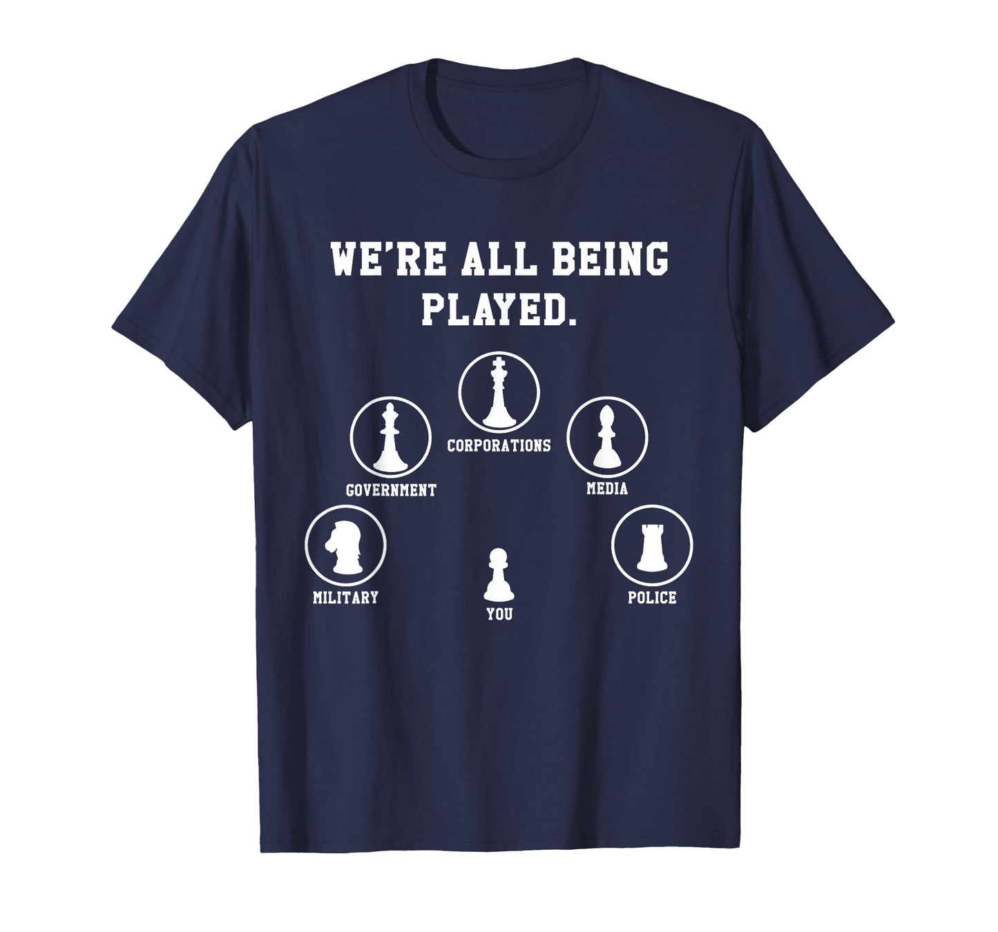 Chess Board Game Conspiracy Theory - Chess Game T-Shirt