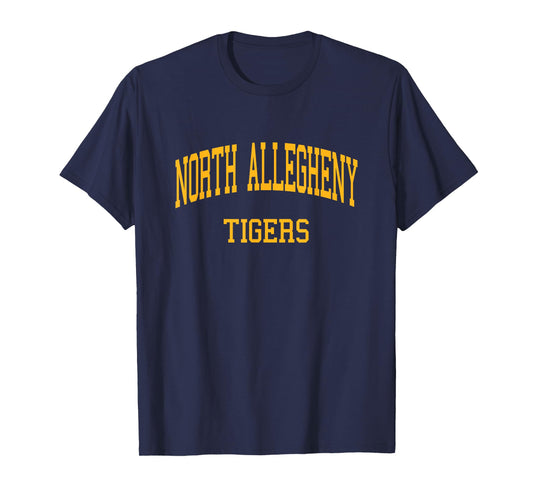 North Allegheny High School HS Wexford PA Retro Sports T-Shirt