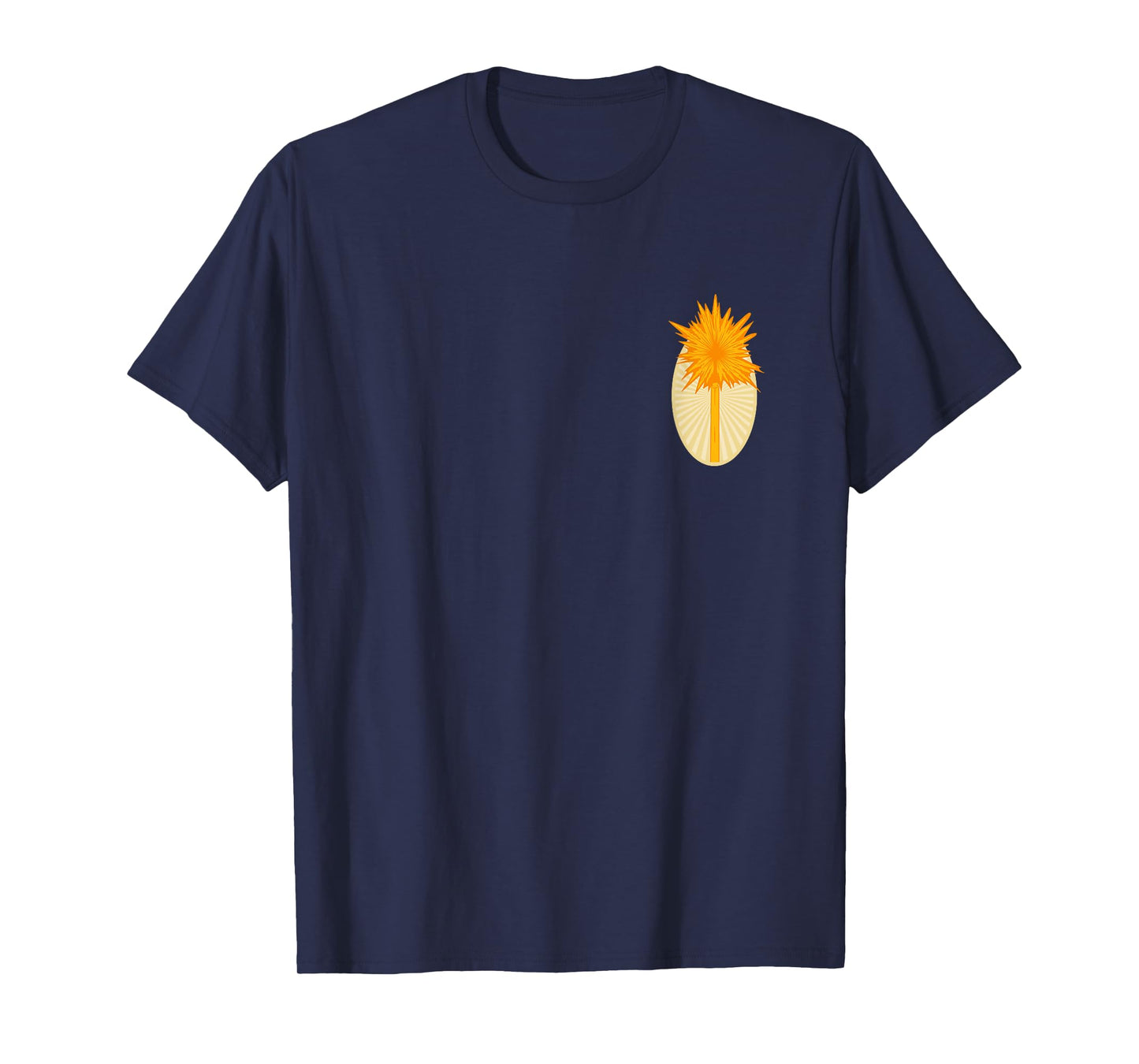 Wicked: for Good Glinda Gold Silhouette Front and Back T-Shirt