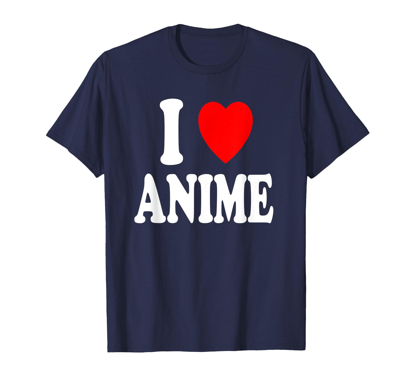 I Heart (Love) Anime Cartoon Japanese Animation T-Shirt