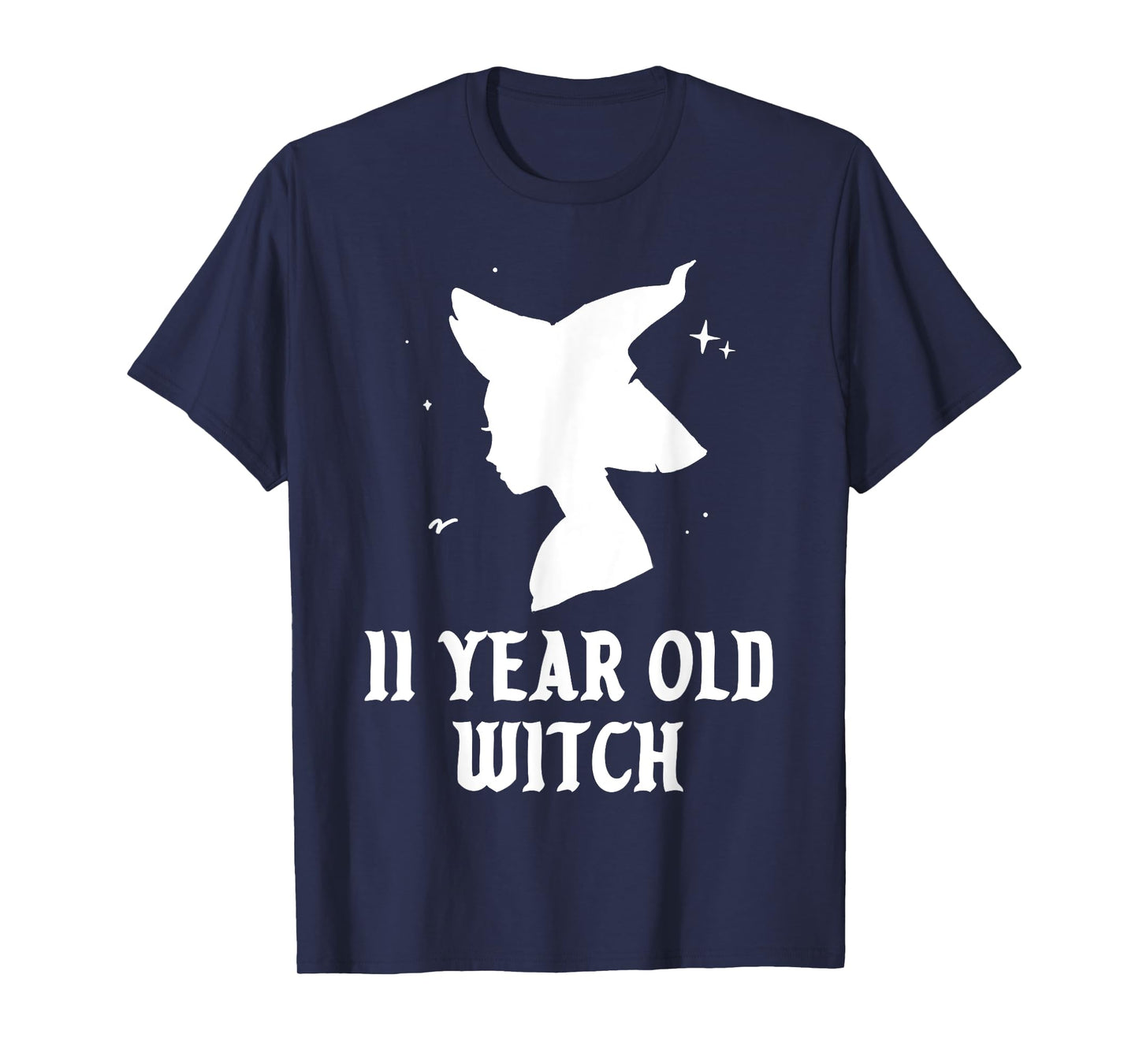 11 Year Old Witch Birthday Party Theme Halloween Costume T-Shirt