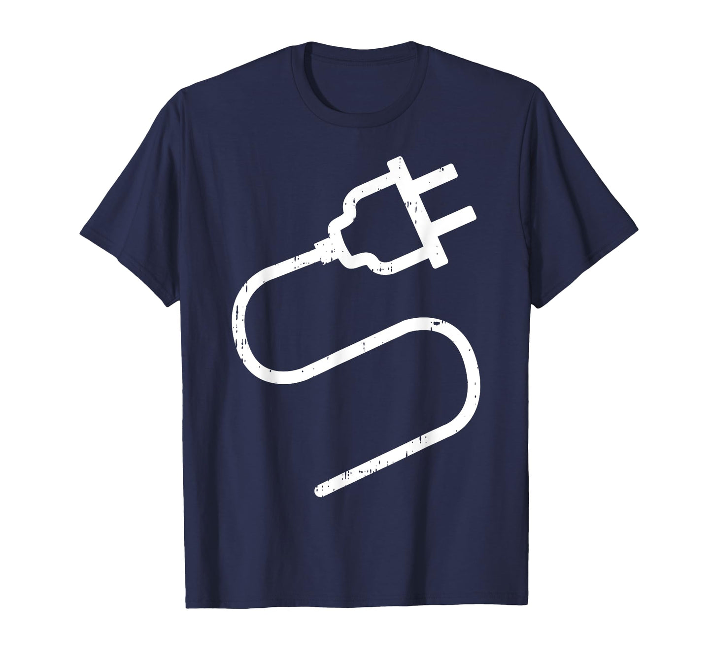 Couple Plug Socket Matching Costume Funny Halloween Gifts T-Shirt