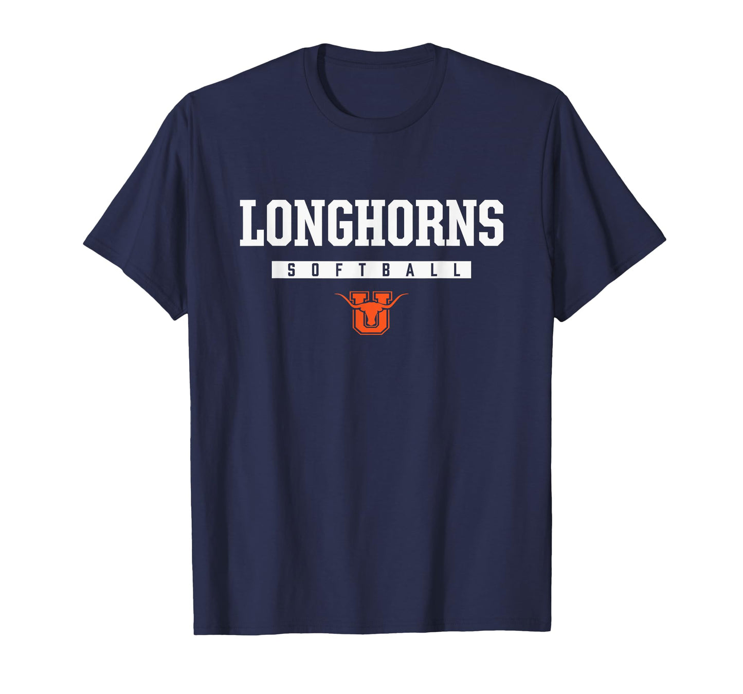 United Longhorns Logo Softball HS T-Shirt
