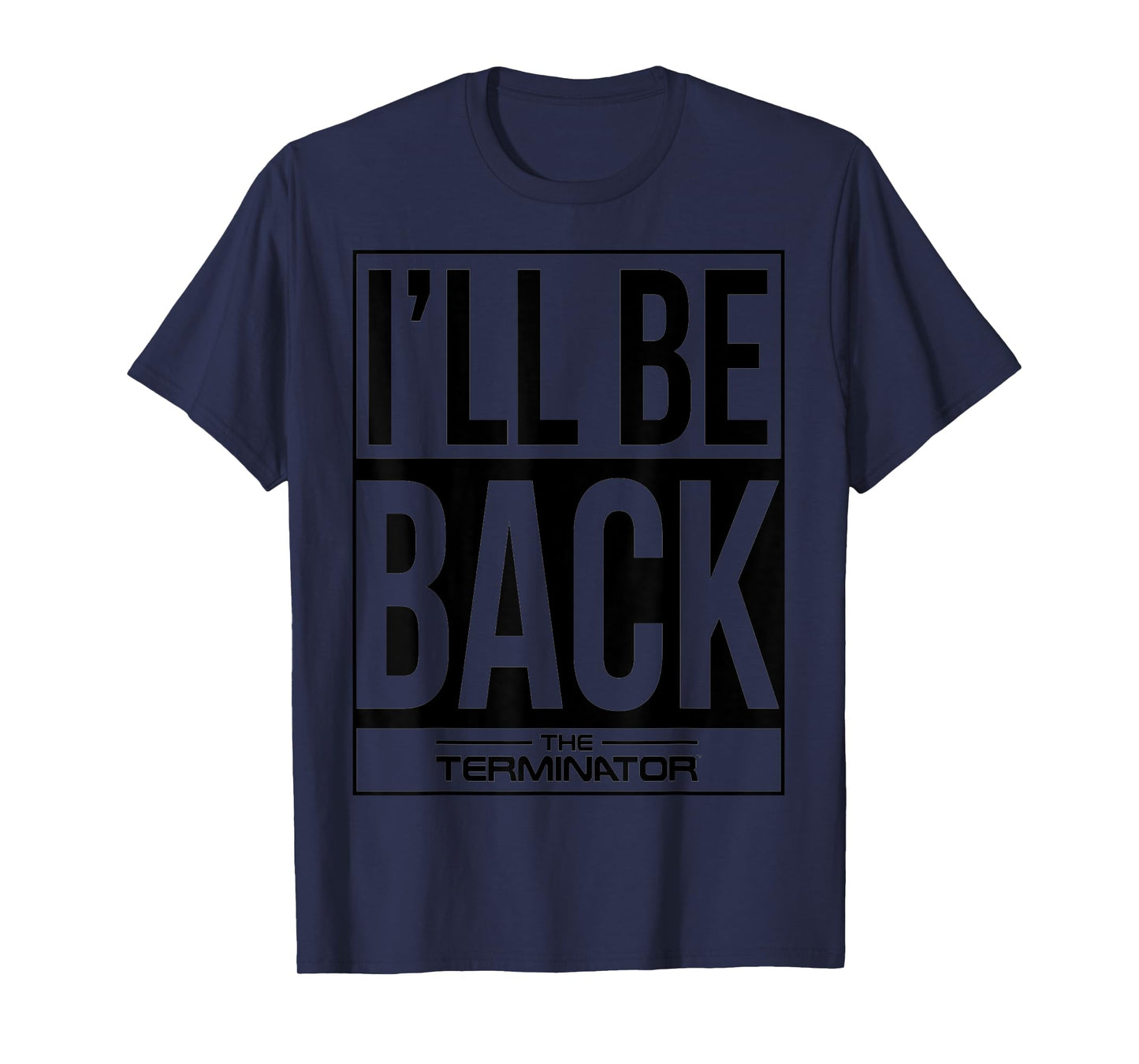 The Terminator I'll Be Back Iconic Comeback Sci-Fi Gamer T-Shirt