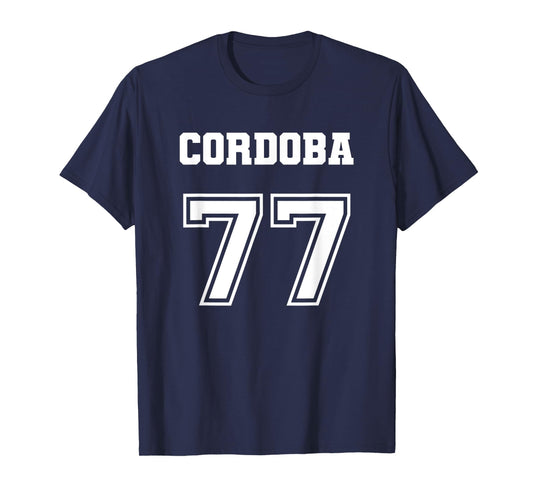 Jersey Style 1977 77 Cordoba Classic Muscle Car Lowrider T-Shirt
