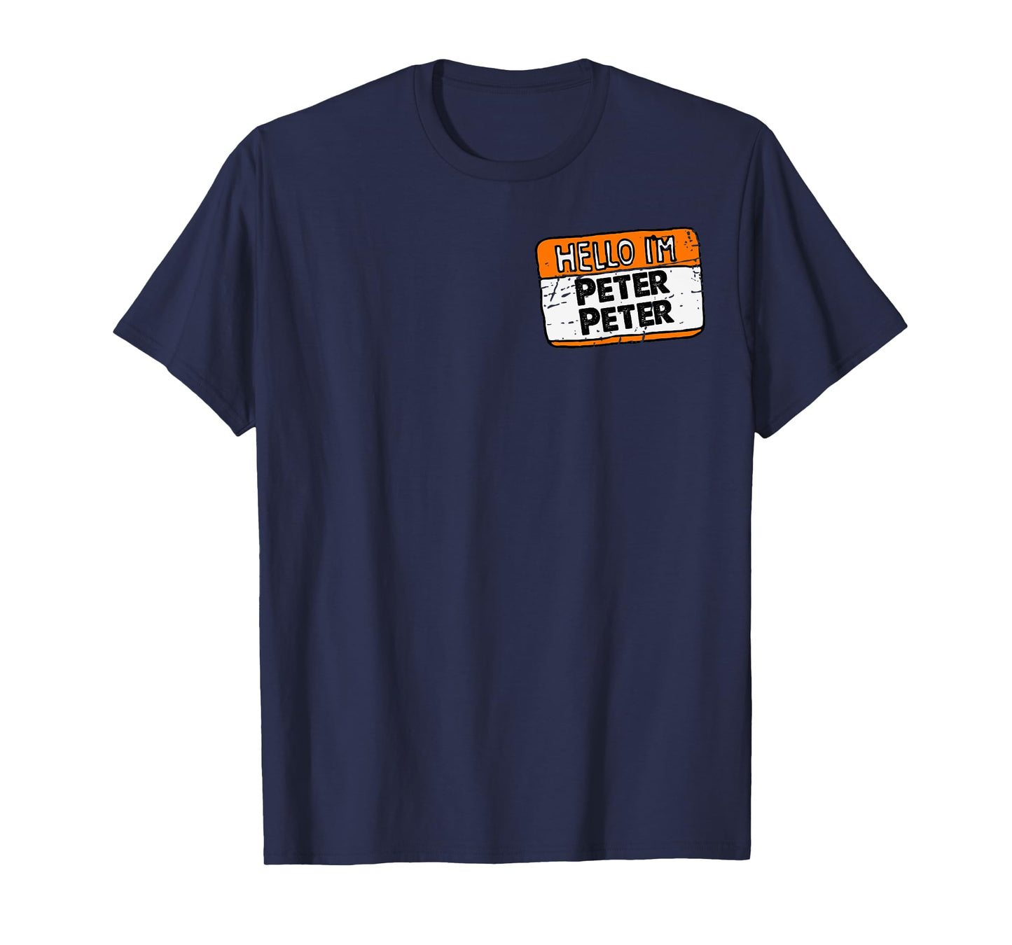 Hello, I'm Peter Peter, Pumpkin Eater! Halloween Name Tag