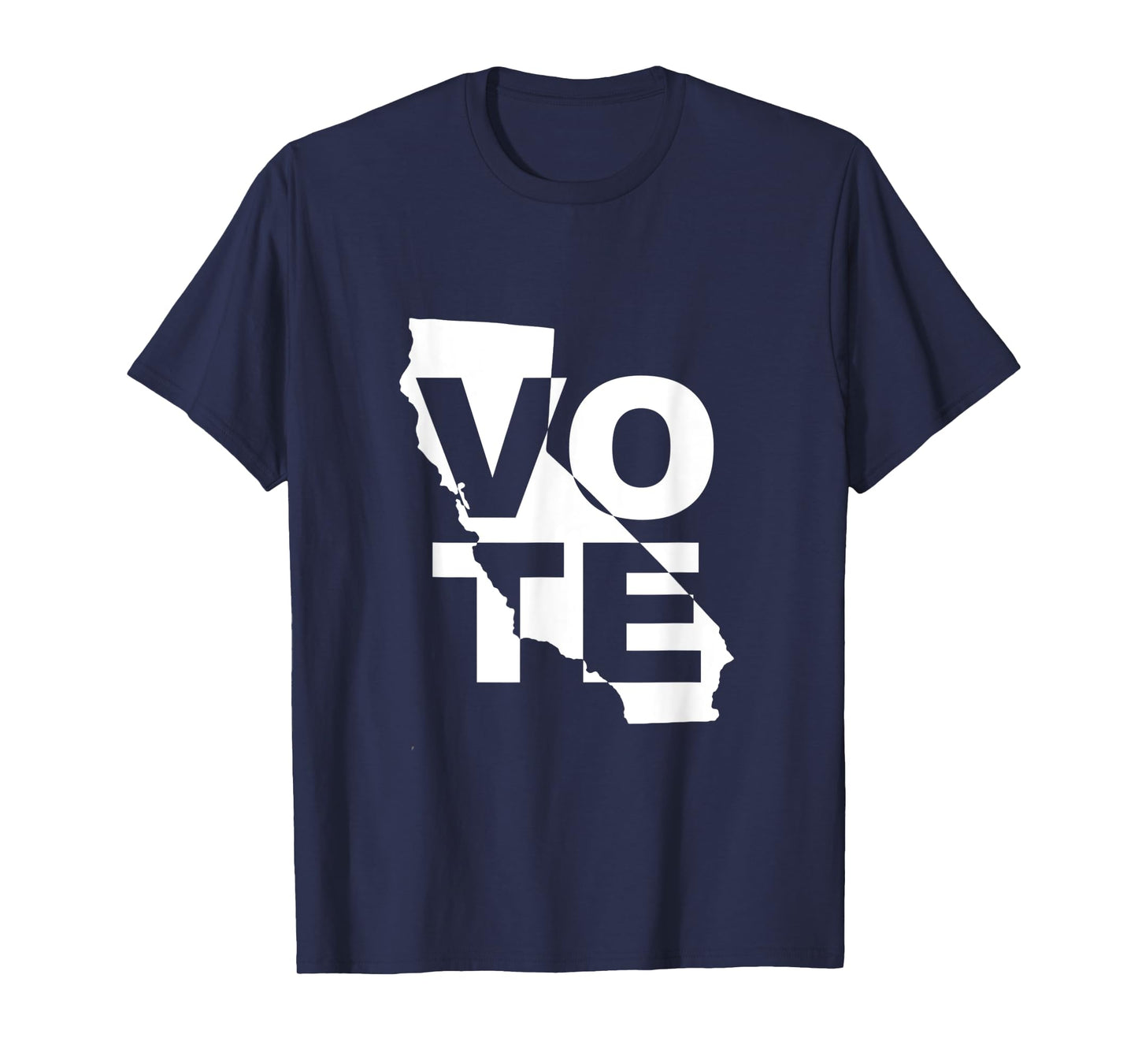 Vote California Home State Voting Rights Support Activism T-Shirt