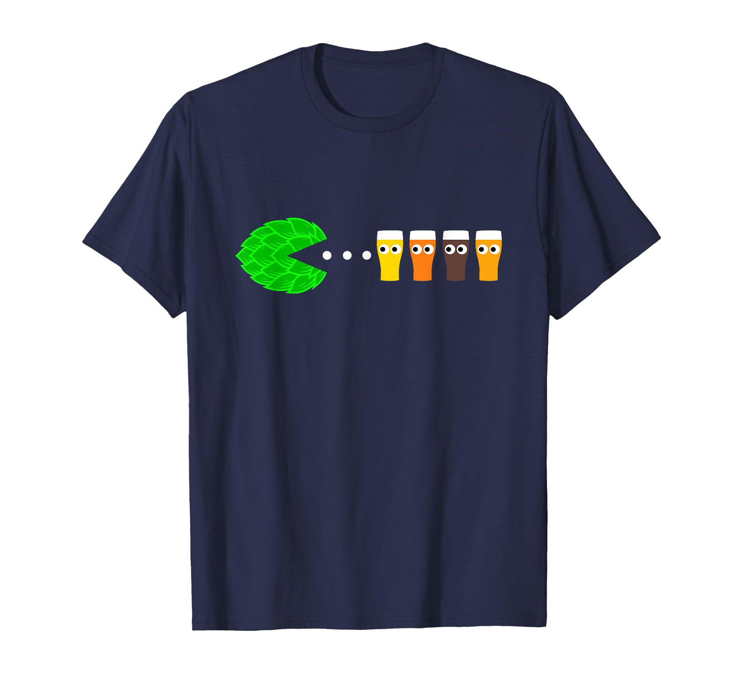 Hop-Man Funny Gamer, Craft Beer Lover, Vintage Beer T-Shirt