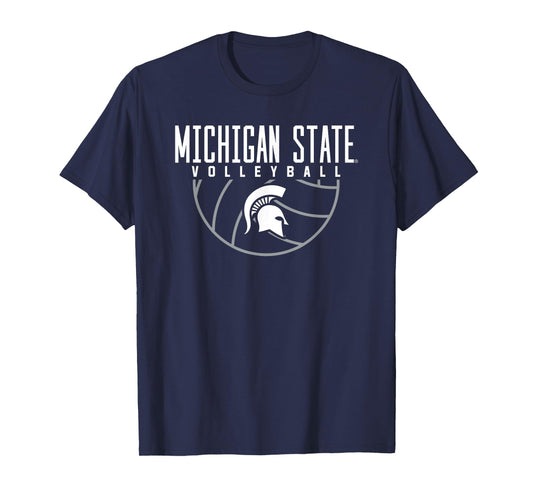 Michigan State MSU Spartans Volleyball Arch T-Shirt