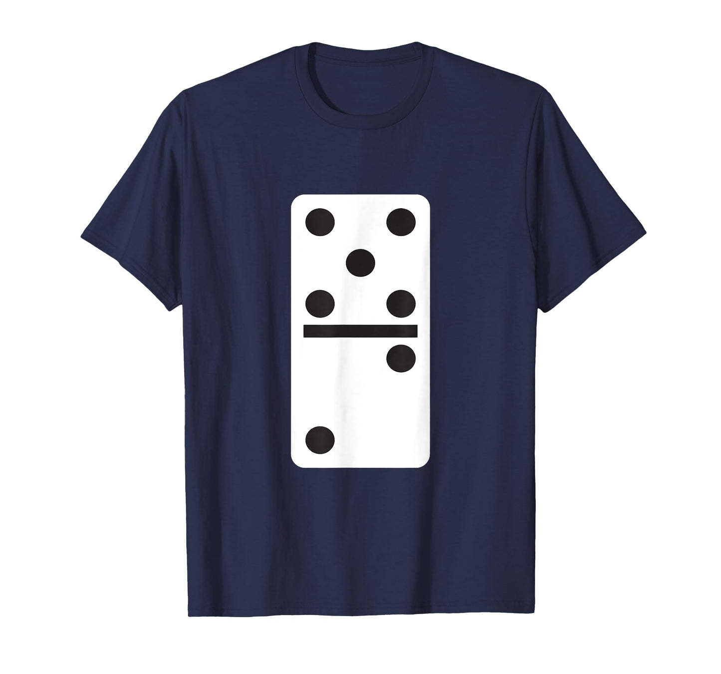 Five Two Dominoes T-Shirt Halloween Costume Domino Game T-Shirt