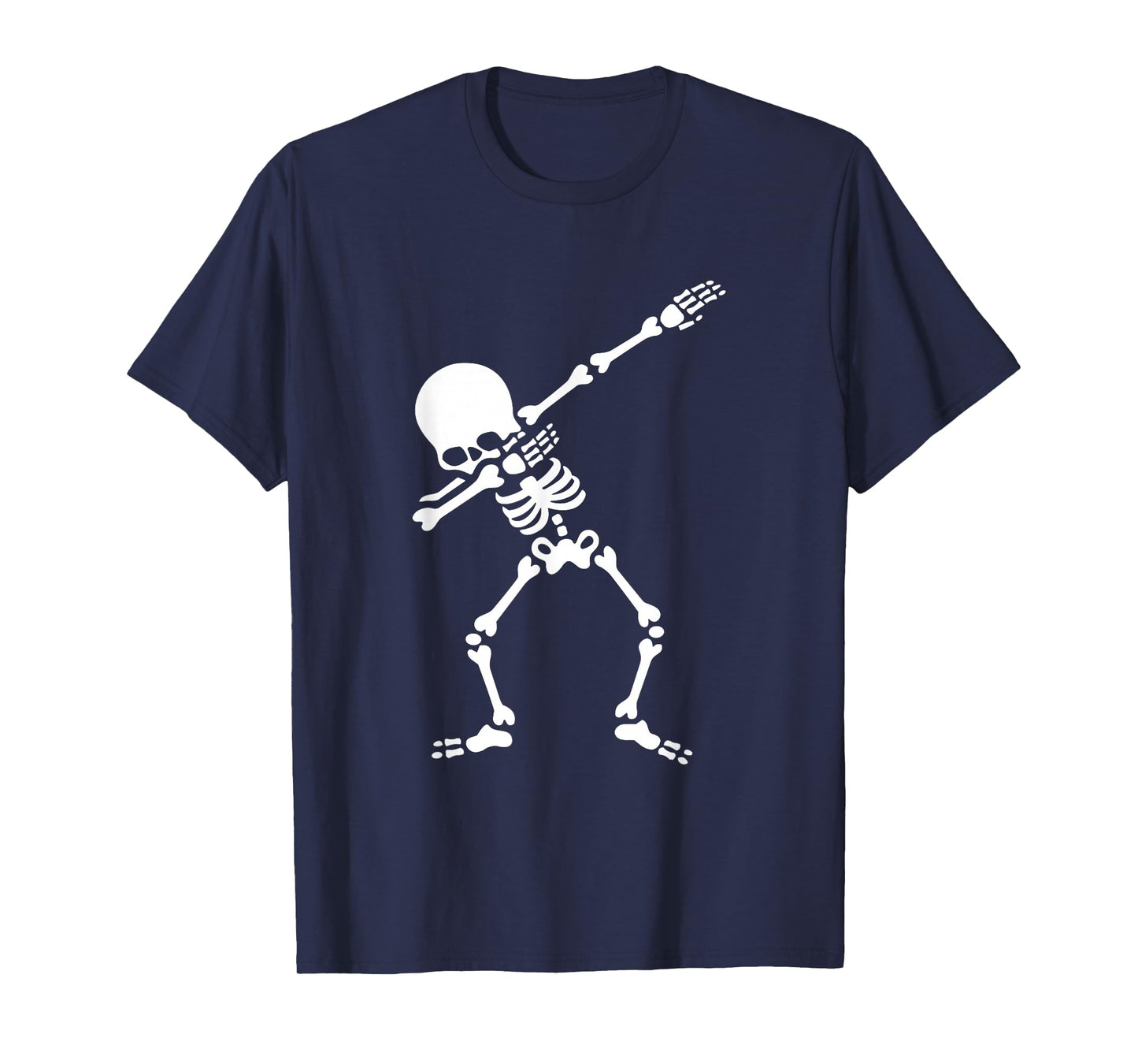 Dabbing Skeleton Dab Boys Funny Halloween Kids Adult T-Shirt