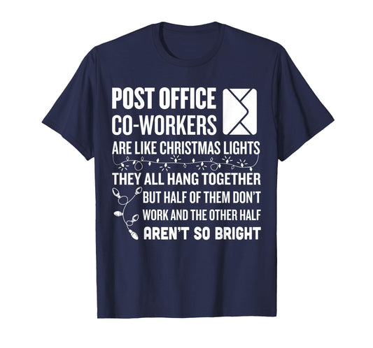 Funny Holiday Postal Worker Tshirt Christmas Design T-Shirt