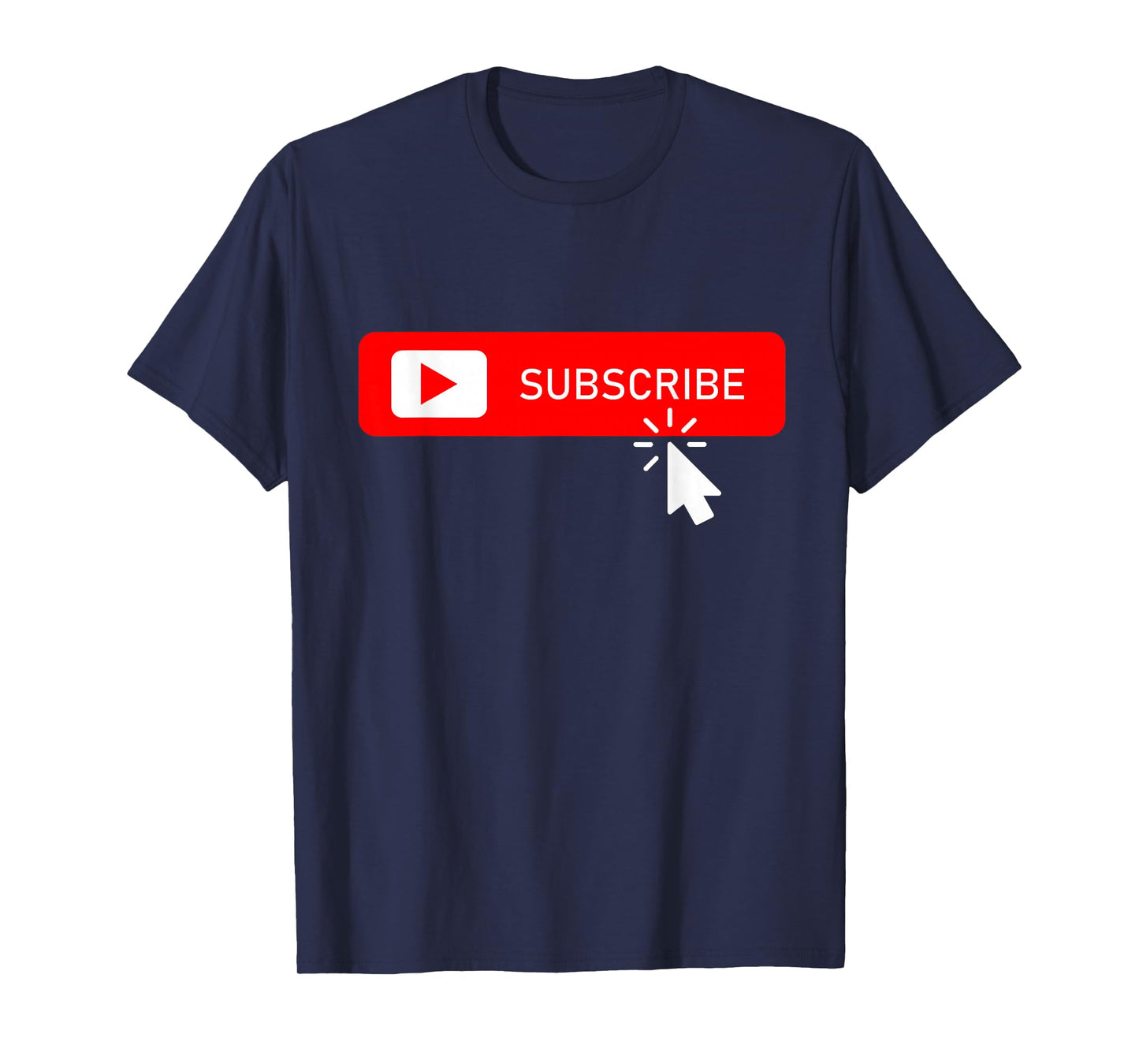 Subscribe on Social Media Content Creator Vlogger Streamer T-Shirt