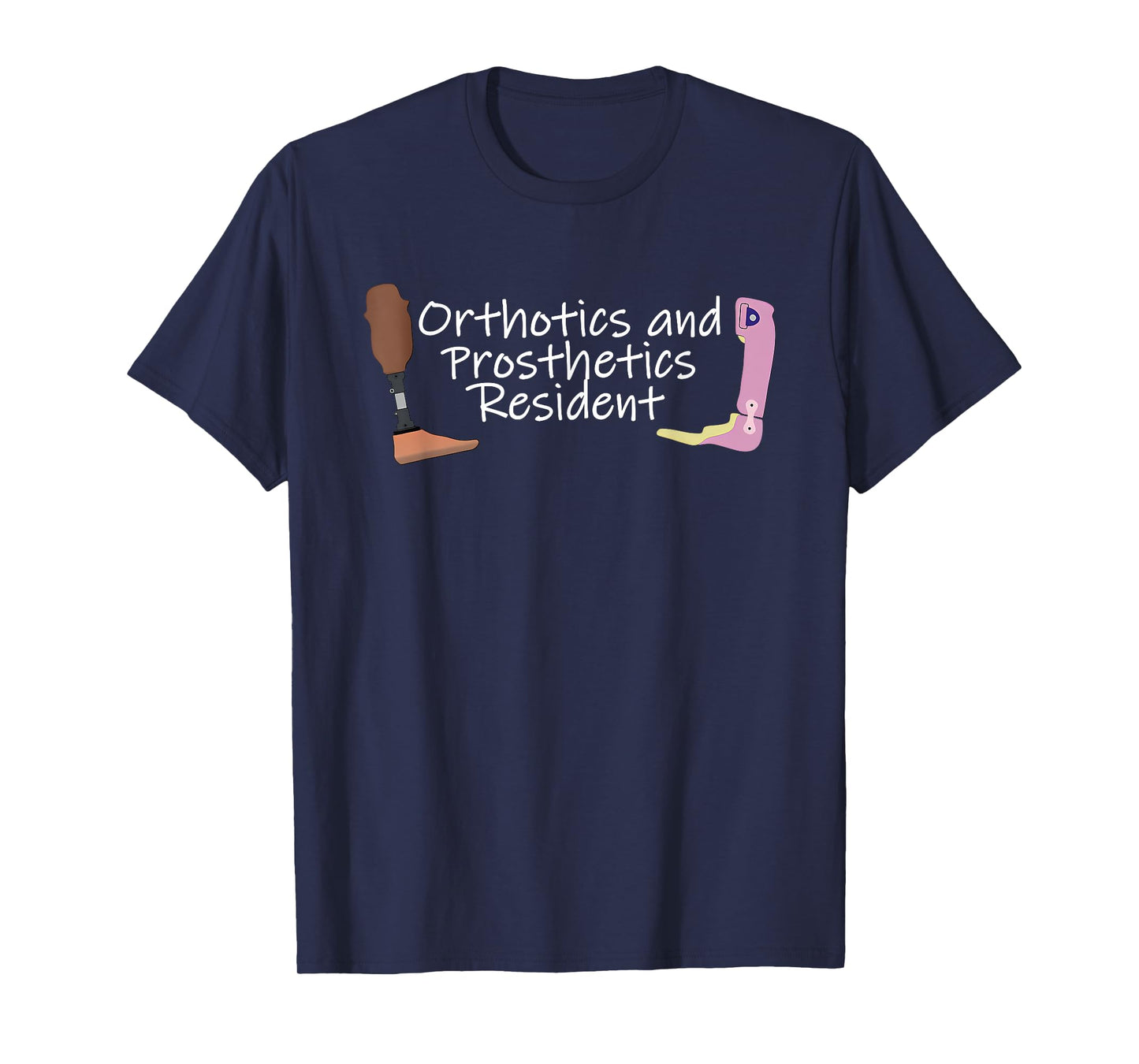 Orthotics and Prosthetics Resident Funny design T-Shirt, Small, Black