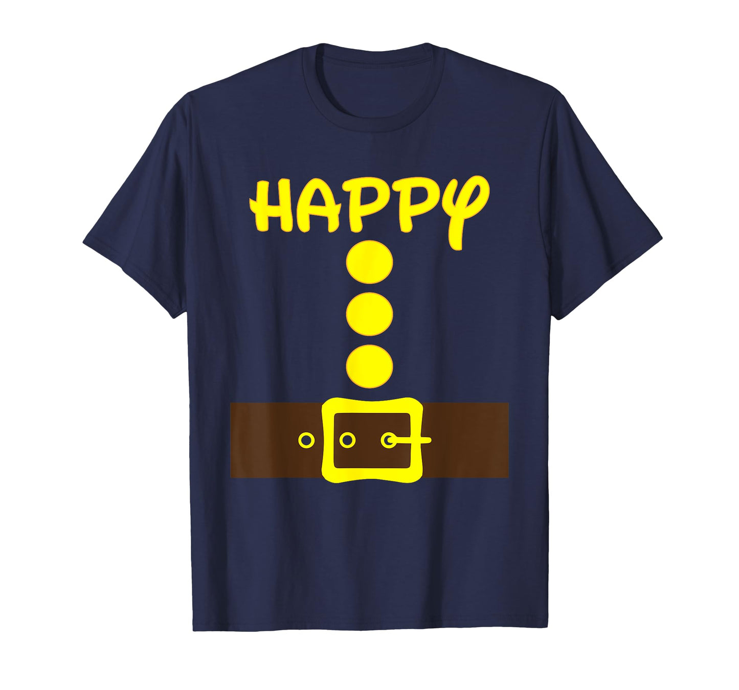 Dwarf Easy Halloween Men Women Kids Group Costume Matching T-Shirt