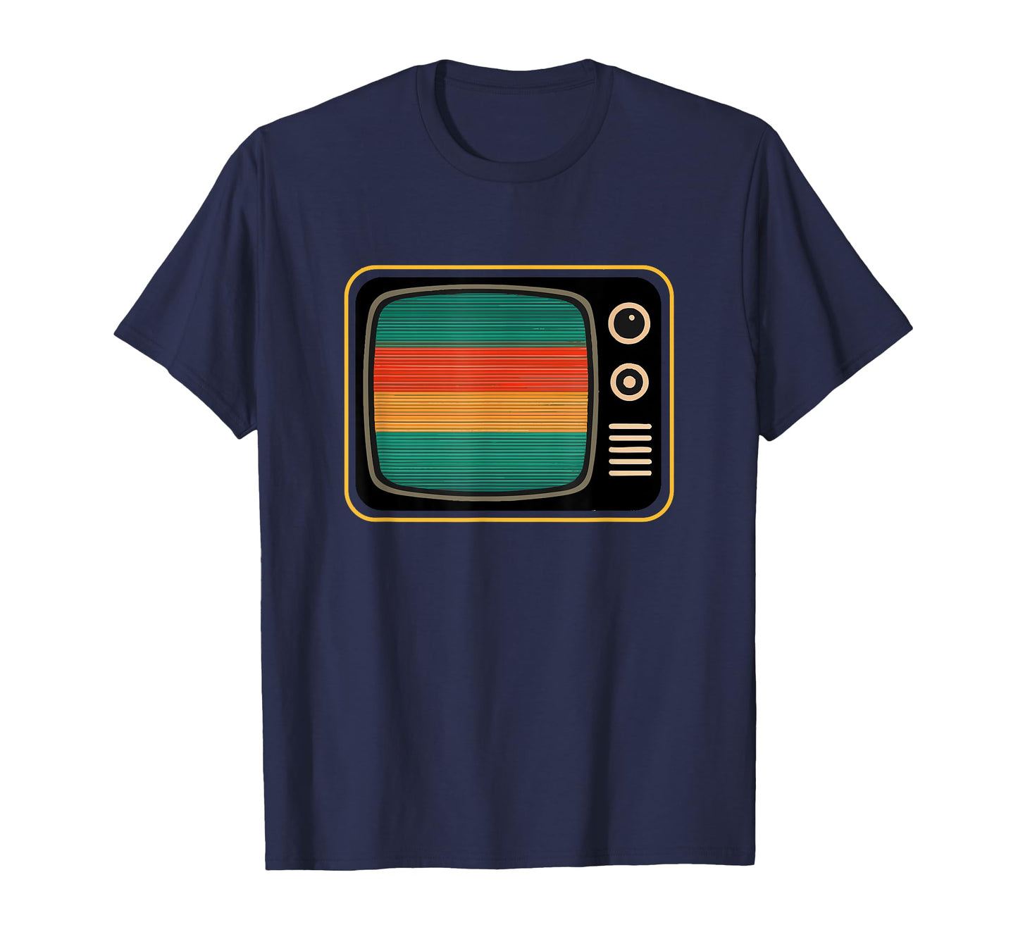 Retro TV Screen Old School Vintage Nostalgia Tech Costume T-Shirt