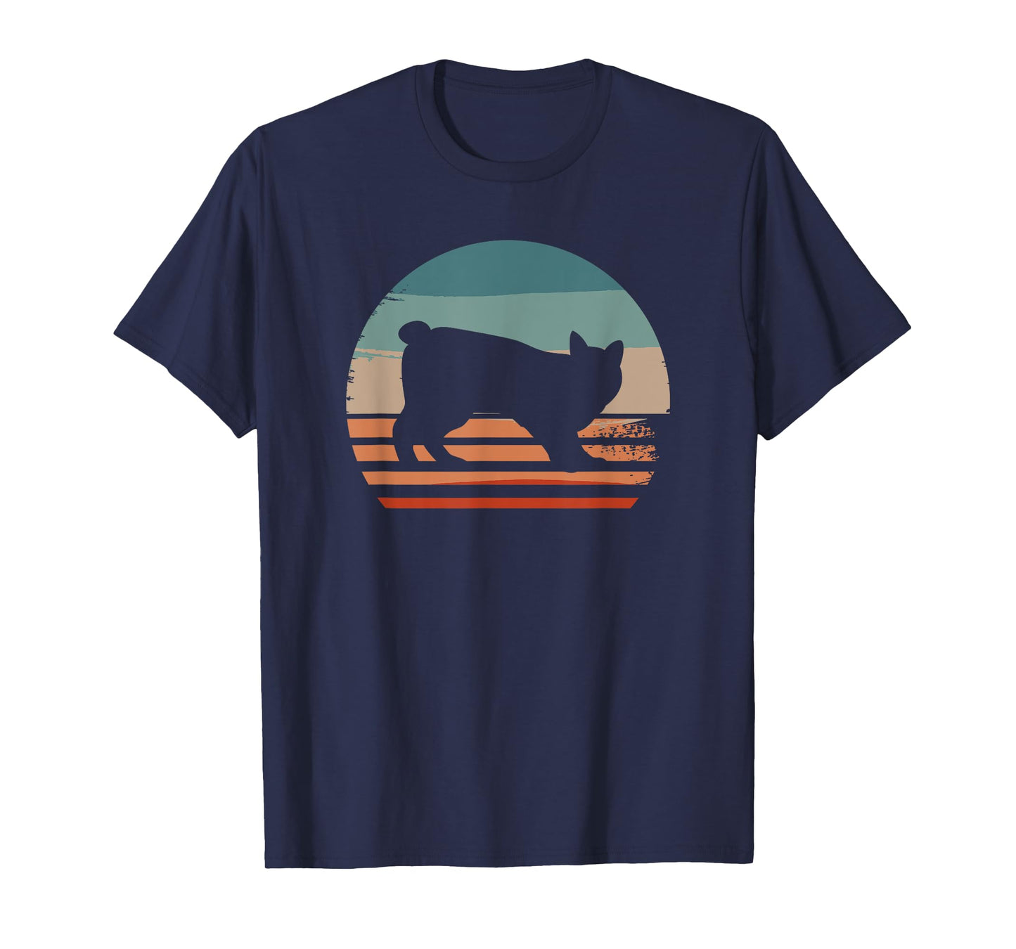 Vintage Retro Japanese Bobtail Cat Lover Men Women T-Shirt