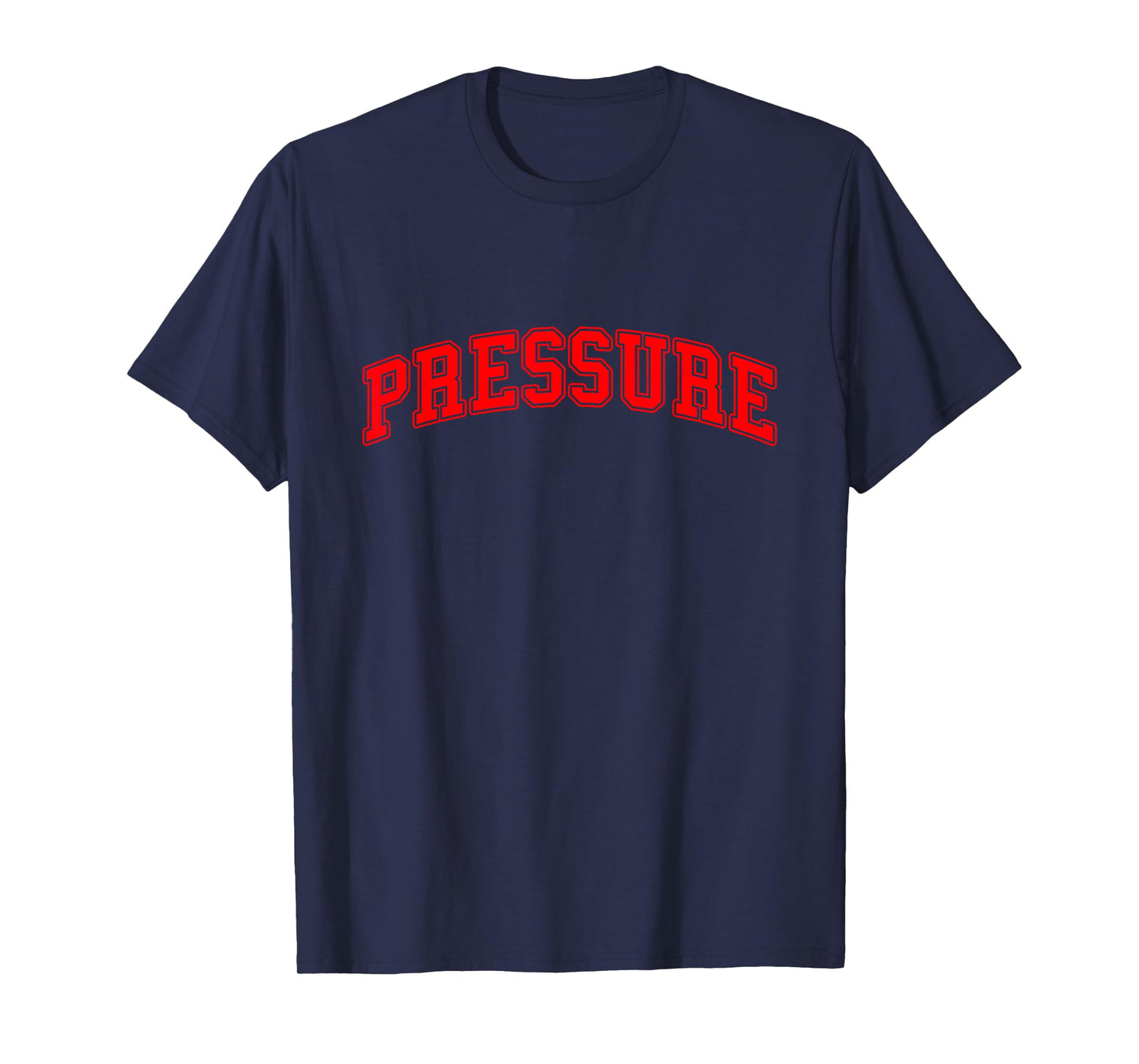 Red Pressure Red Color Graphic T-Shirt