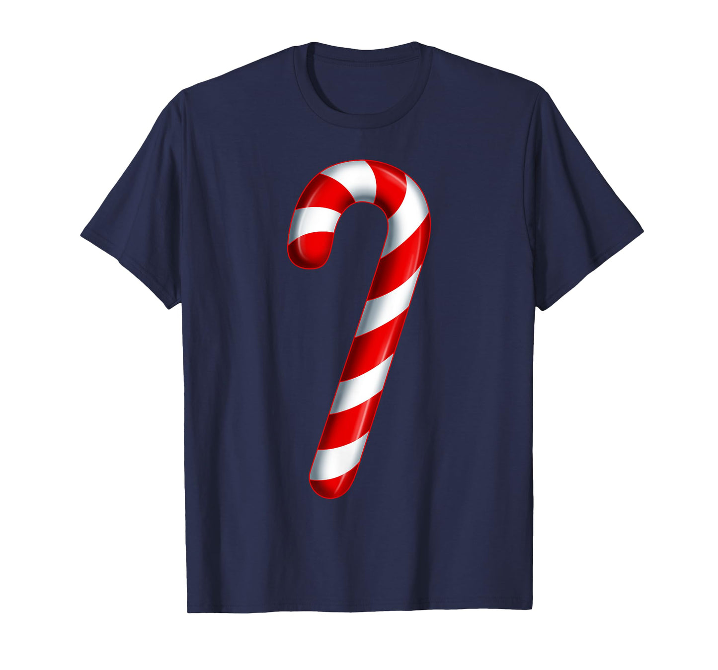 Candy Cane Merry and Bright Red and White Candy Costume T-Shirt