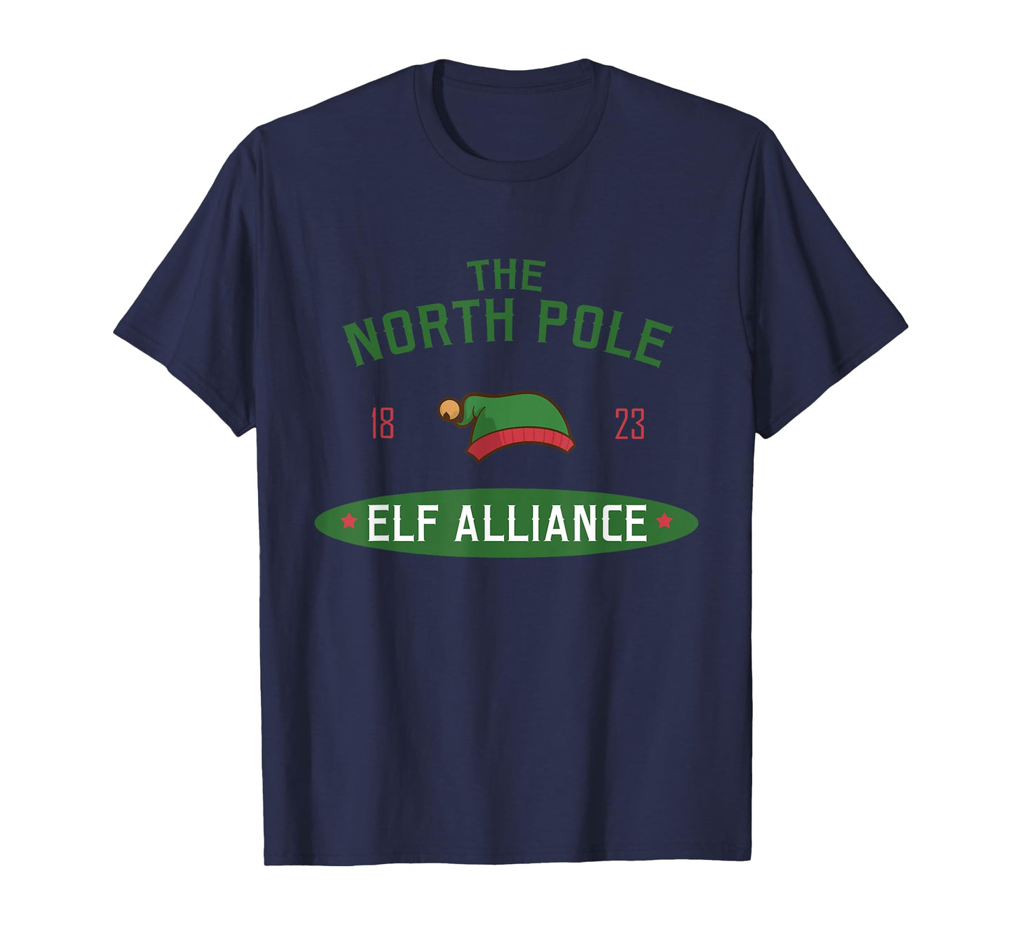 The North Pole Elf Alliance - Santa’s Helper - Elf Christmas T-Shirt