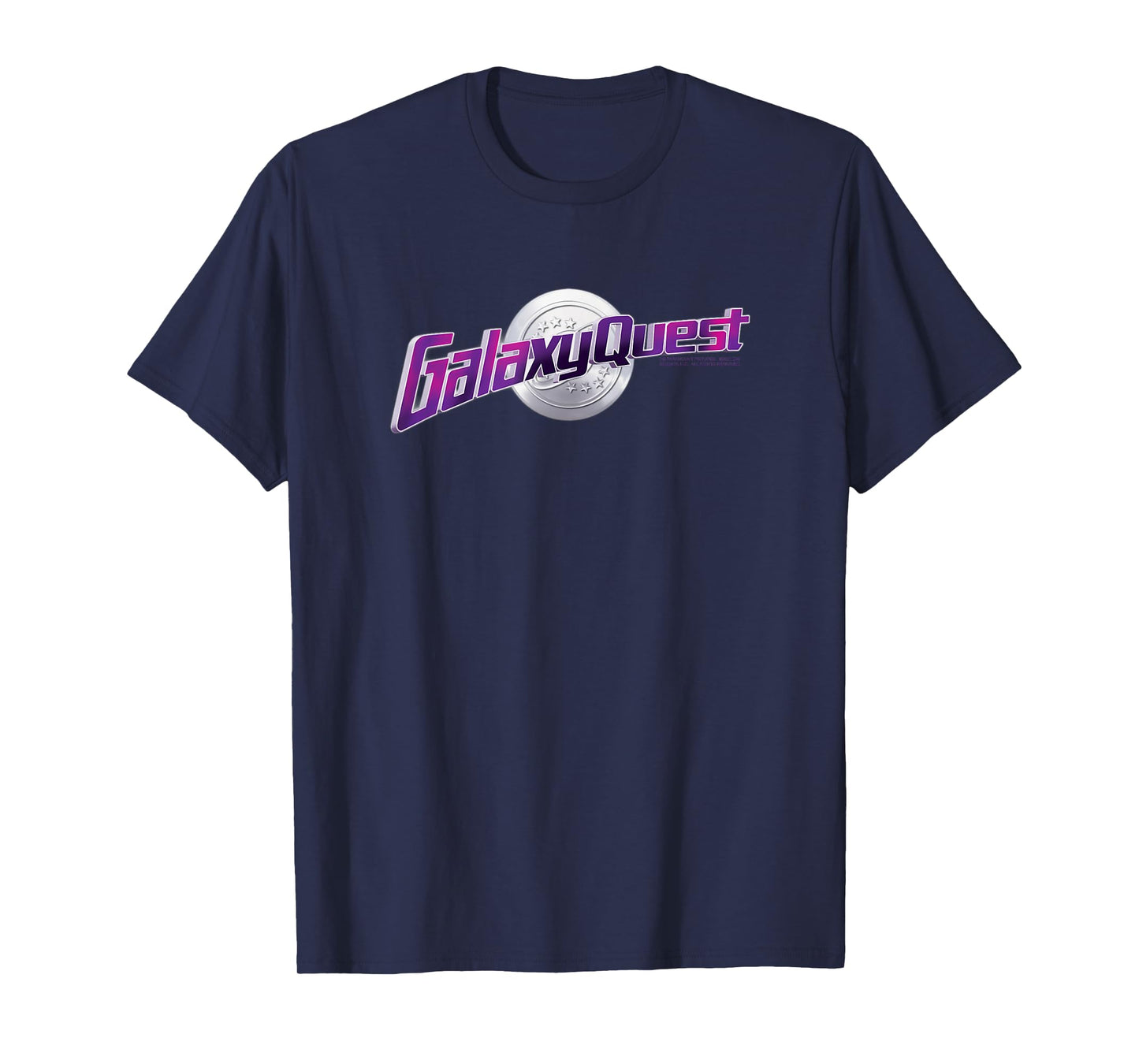 Galaxy Quest Chrome Logo T-Shirt