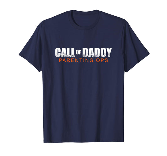 Gamer Dad Call of Daddy | Call Of Dad Parenting Ops T-Shirt