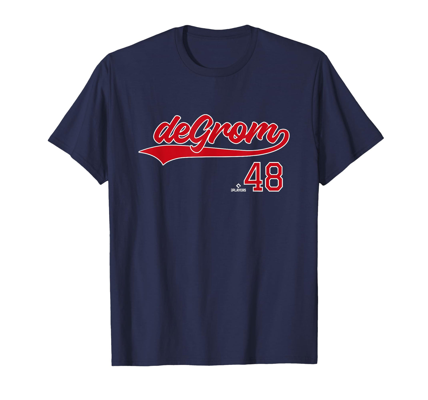 Vintage Gameday Jacob deGrom Texas MLBPA T-Shirt