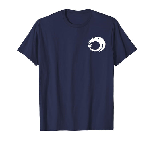 DreamWorks How to Train Your Dragon Logo Black & White F&B T-Shirt