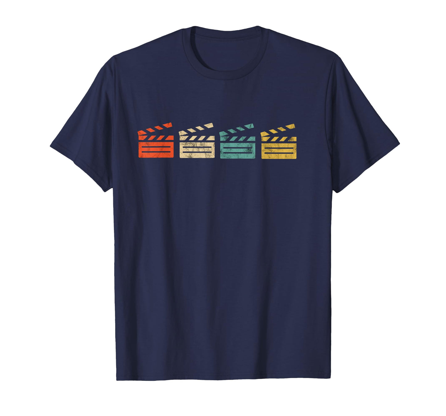 Filmmaker Retro Clapboard Cinematographer Filmmaking T-Shirt