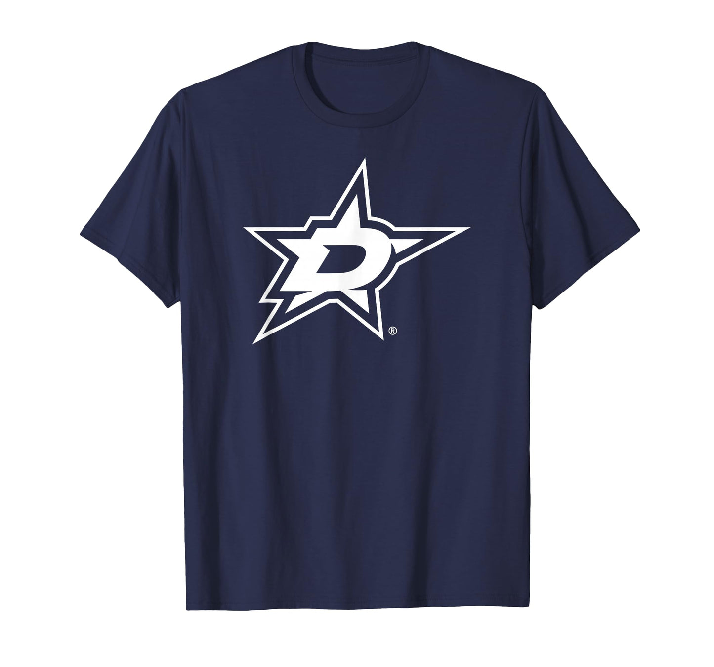 Dallas Stars Two Tone Black NHL Officially Licensed T-Shirt