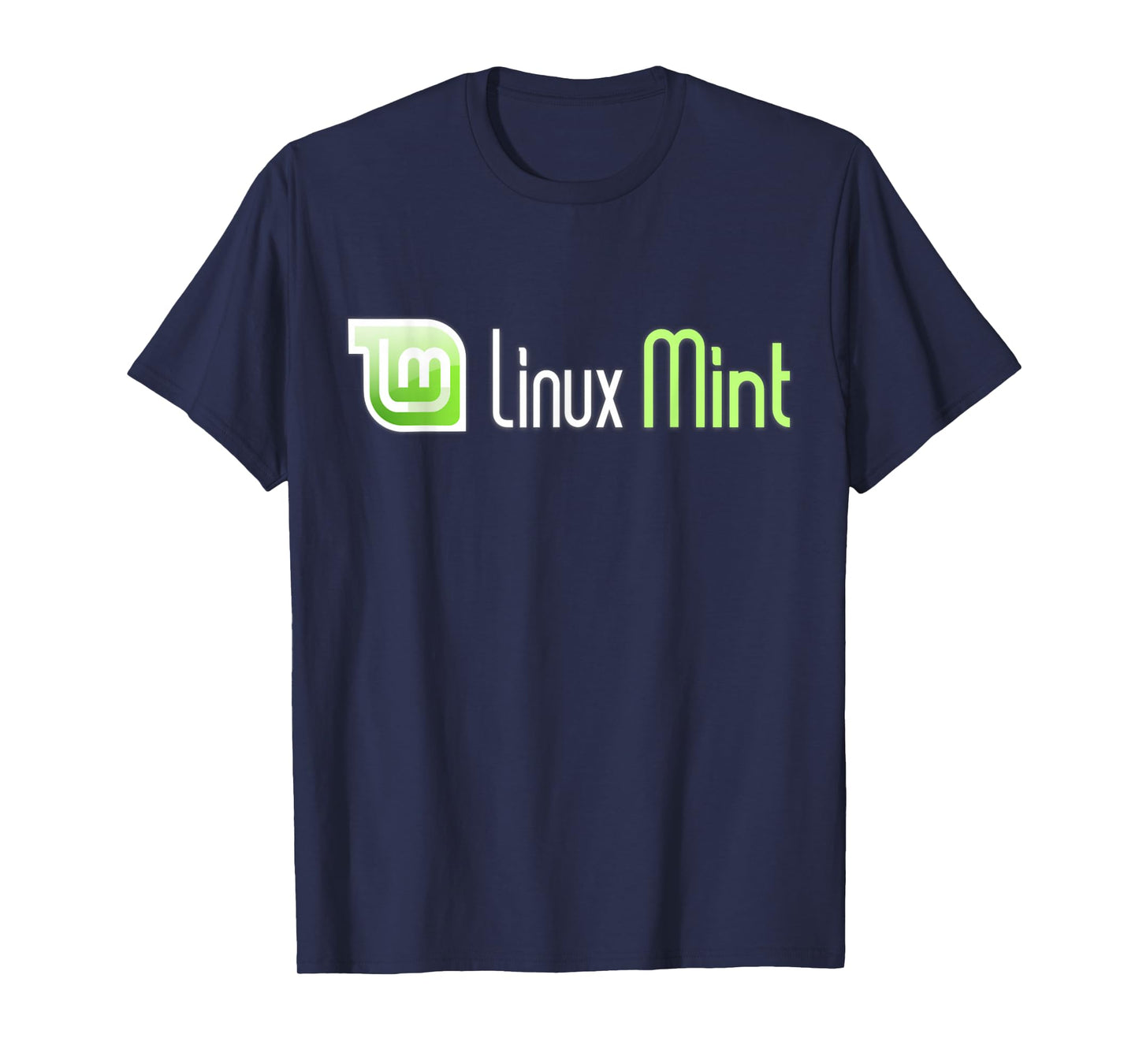 Linux Mint lover T-Shirt tagline with Logo Open Source Os T-Shirt