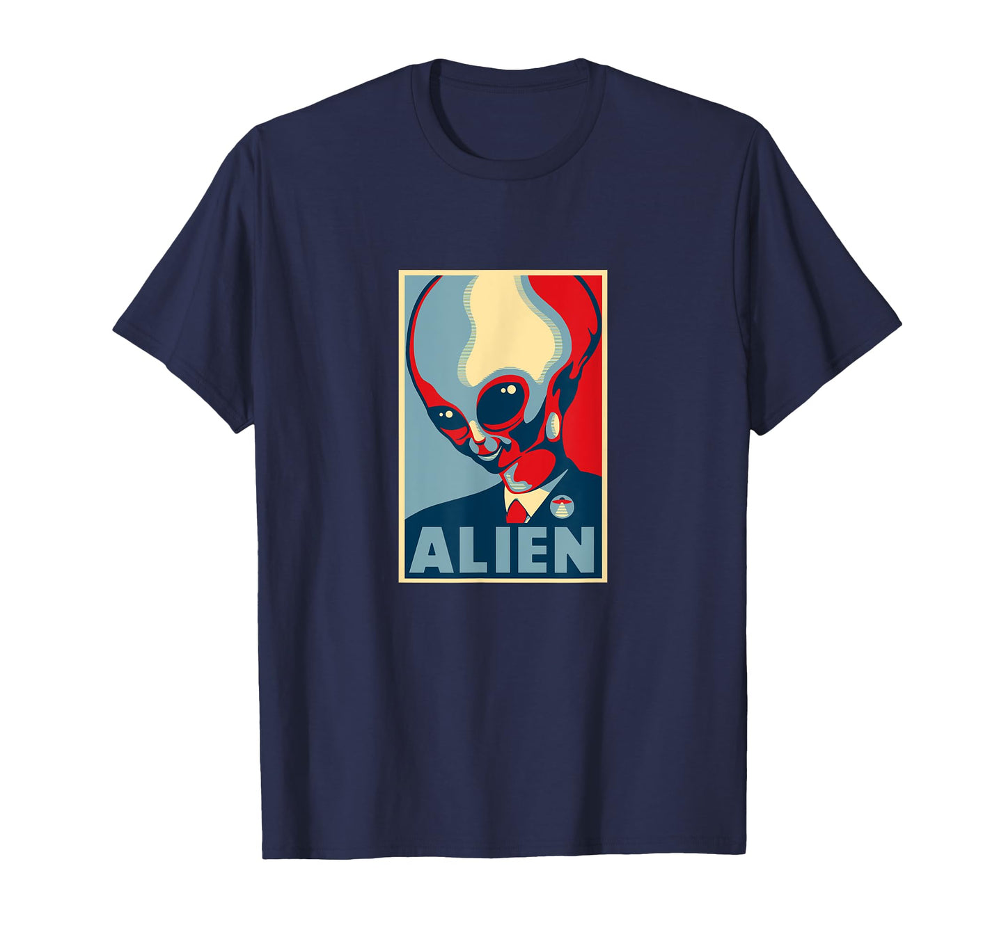 Skinny Bob Alien for President Hope Poster T-Shirt