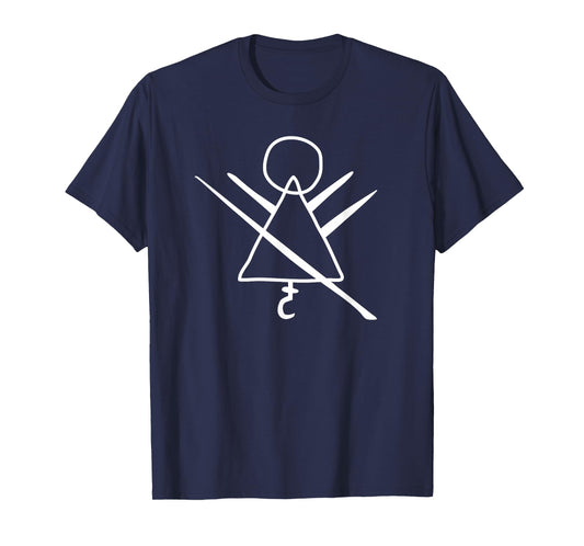 Yellowjackets Secret Ritual Center Rune White Icon T-Shirt