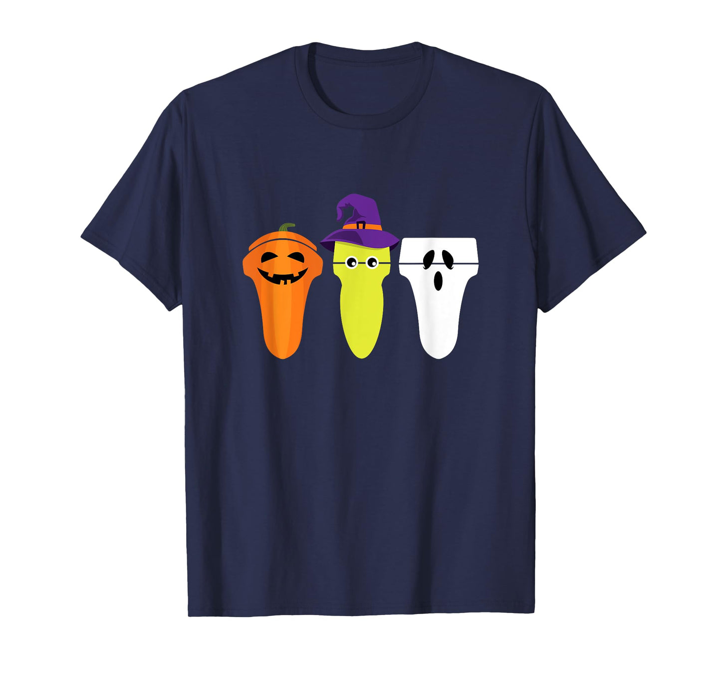 Sonographer Halloween Pumpkin Ghost Witch Transducer T-Shirt
