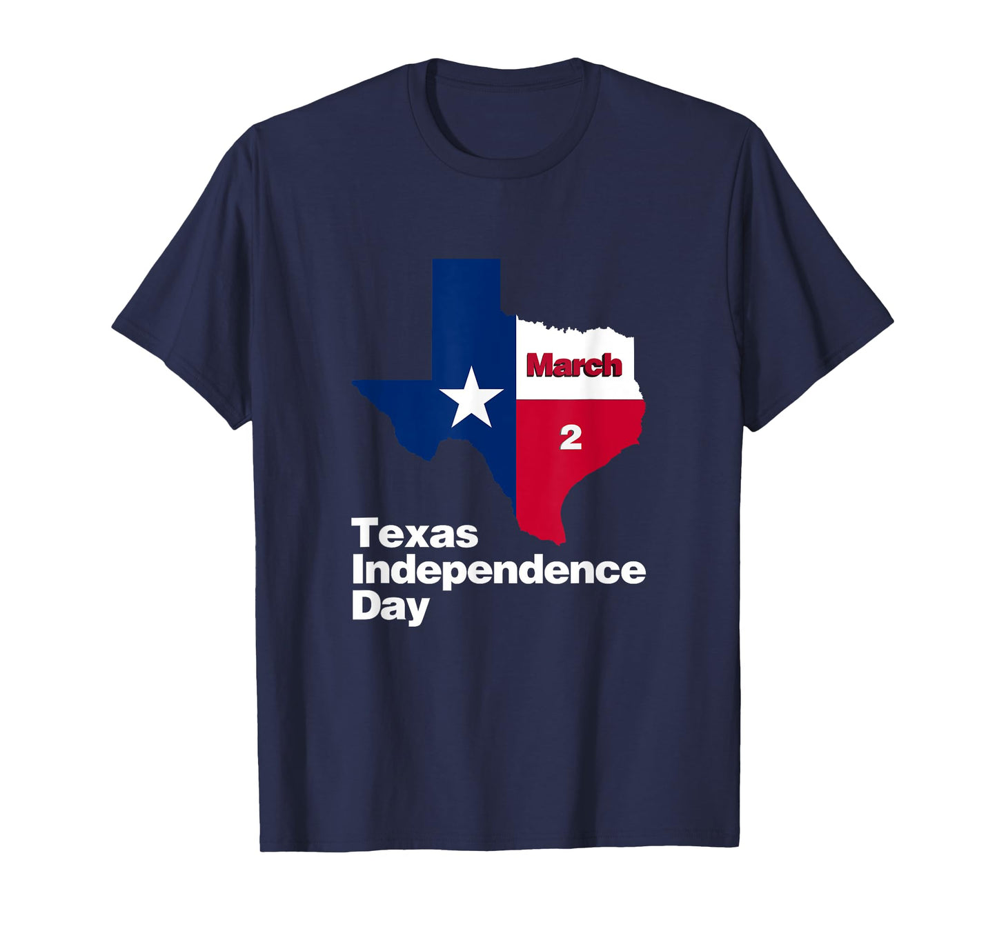 Happy Texas Independence Day on March 2, 1836, Texas flag T-Shirt