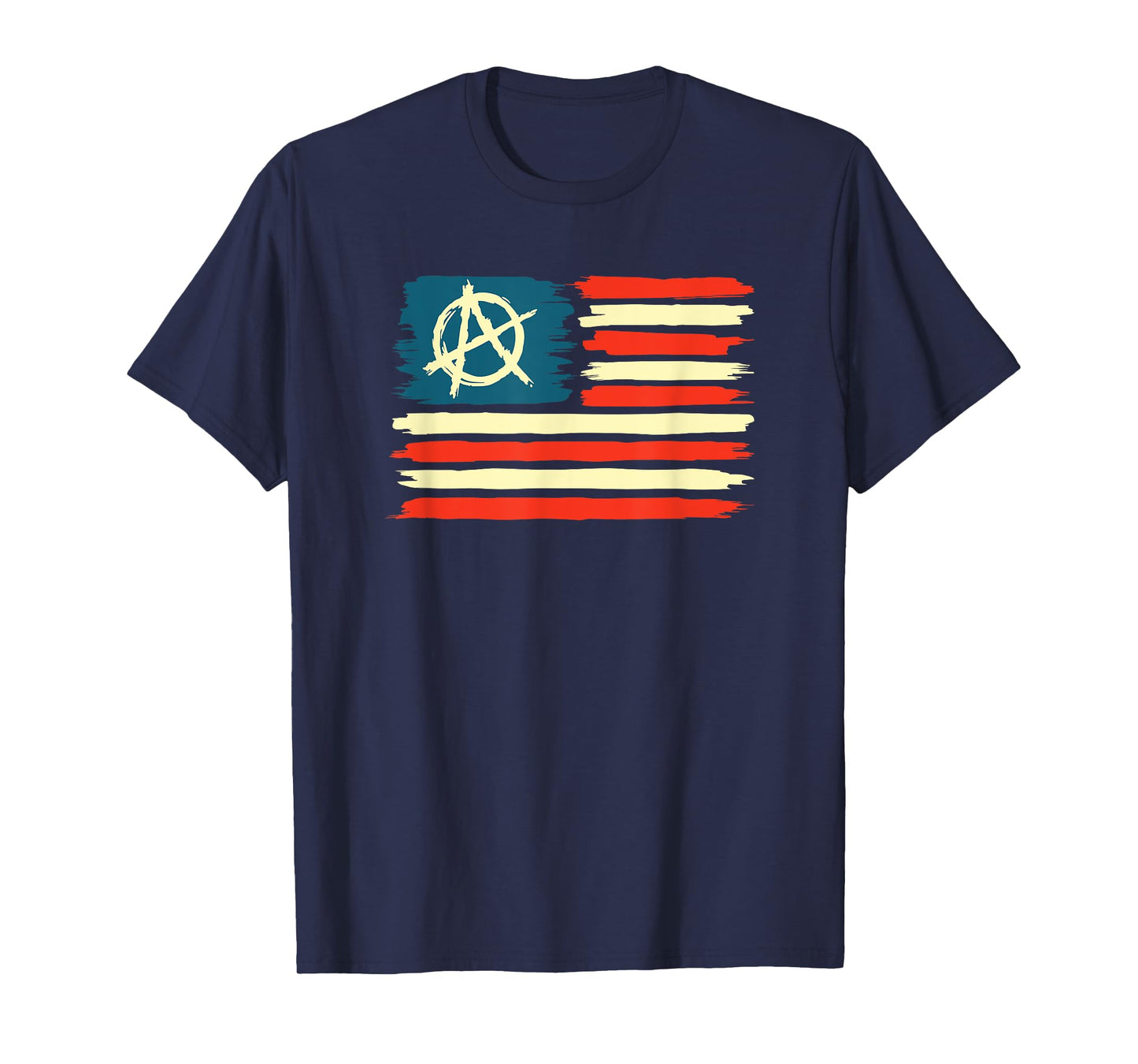 The united states of anarchy, rebellion patriotic flag T-Shirt