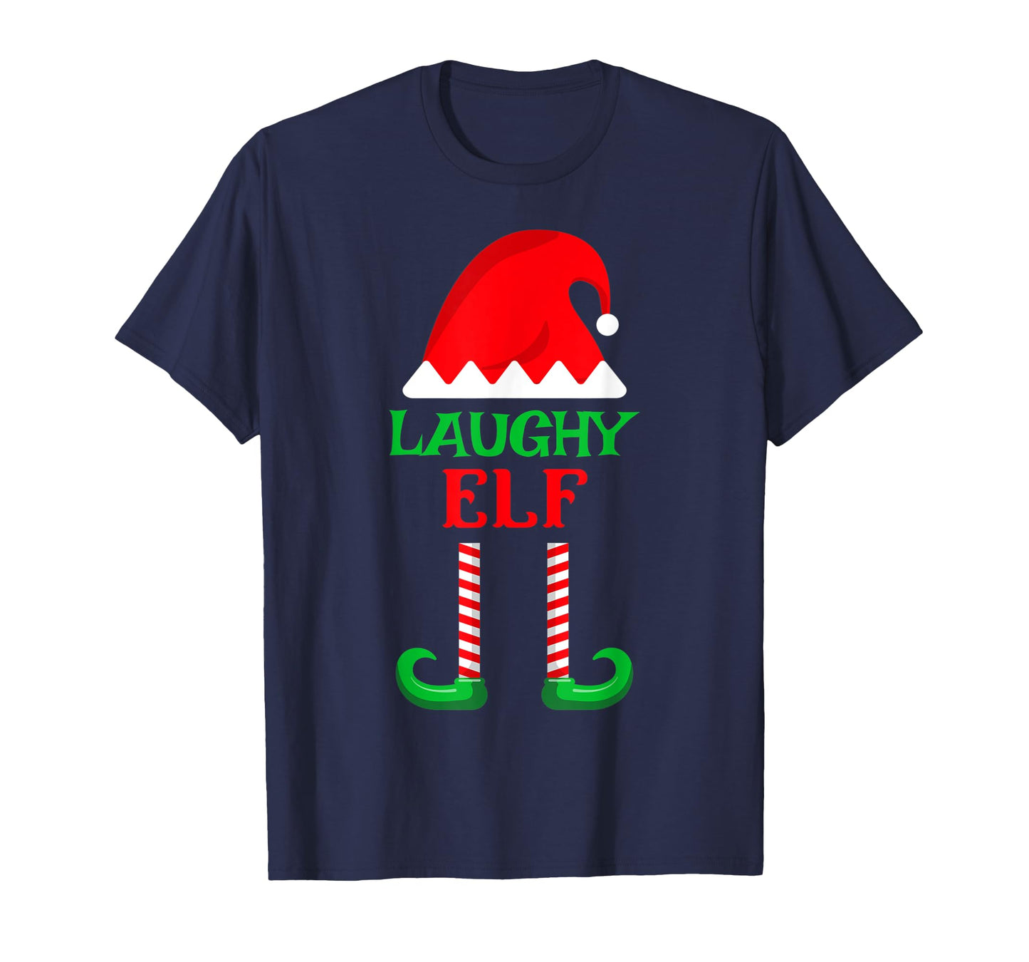 Laughy Elf | Christmas Holiday North Pole Santa's Helper T-Shirt