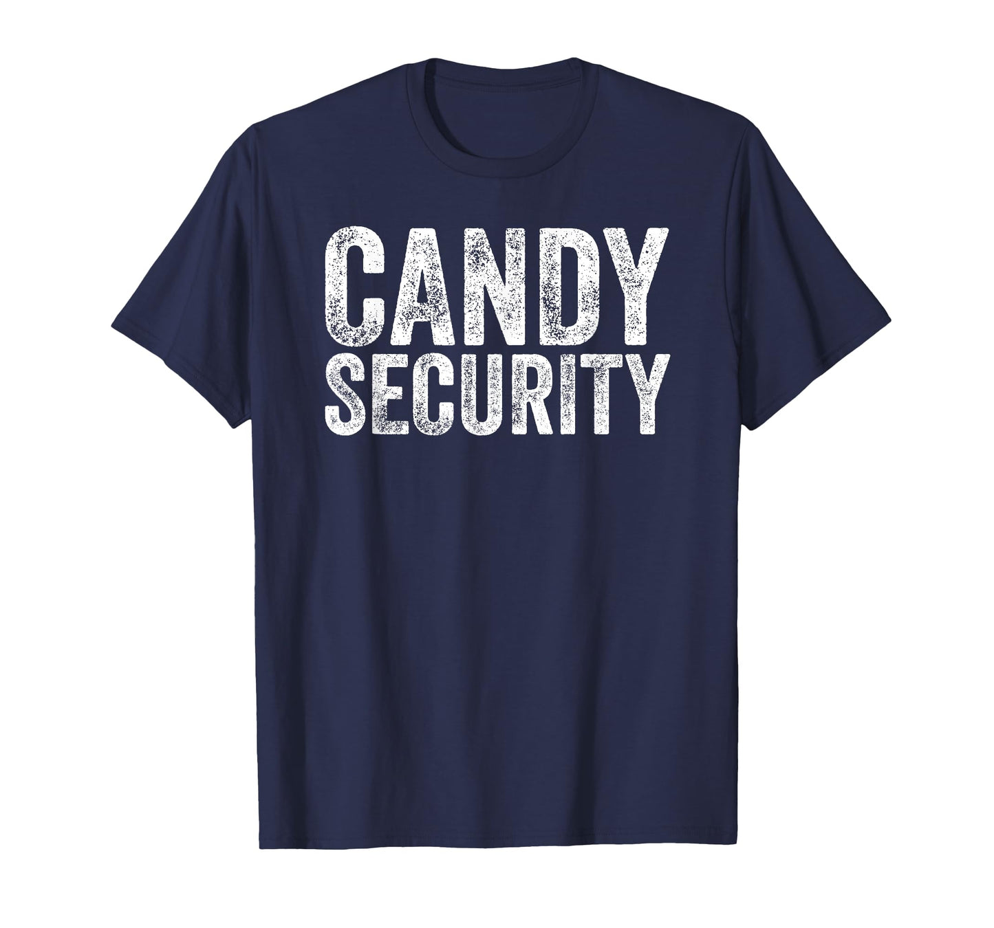 Funny Candy Security Halloween Costume Parents T-Shirt