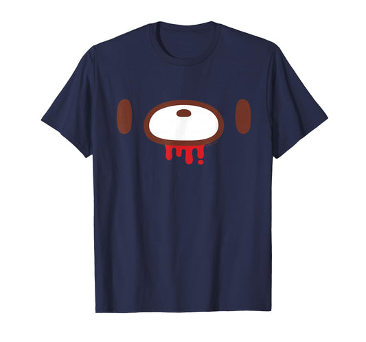 Gloomy Bear The Naughty Grizzly Face Print Anime Manga T-Shirt