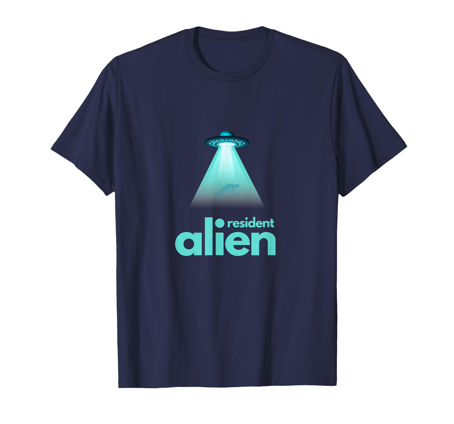 Alien UFO Earth Space Resident T-Shirt