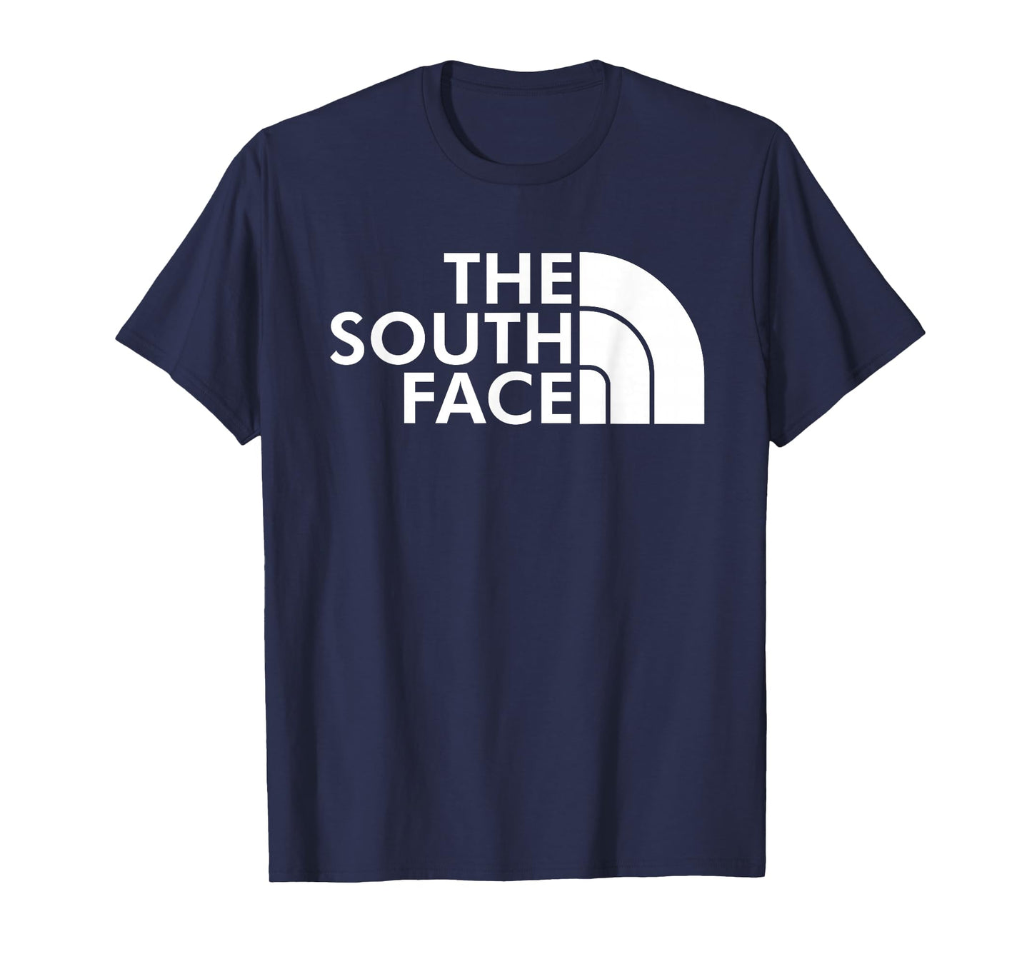 Funny Parody - The South Face Cool Design for Smart People T-Shirt