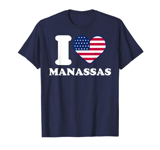 I love Manassas I heart Manassas T-Shirt