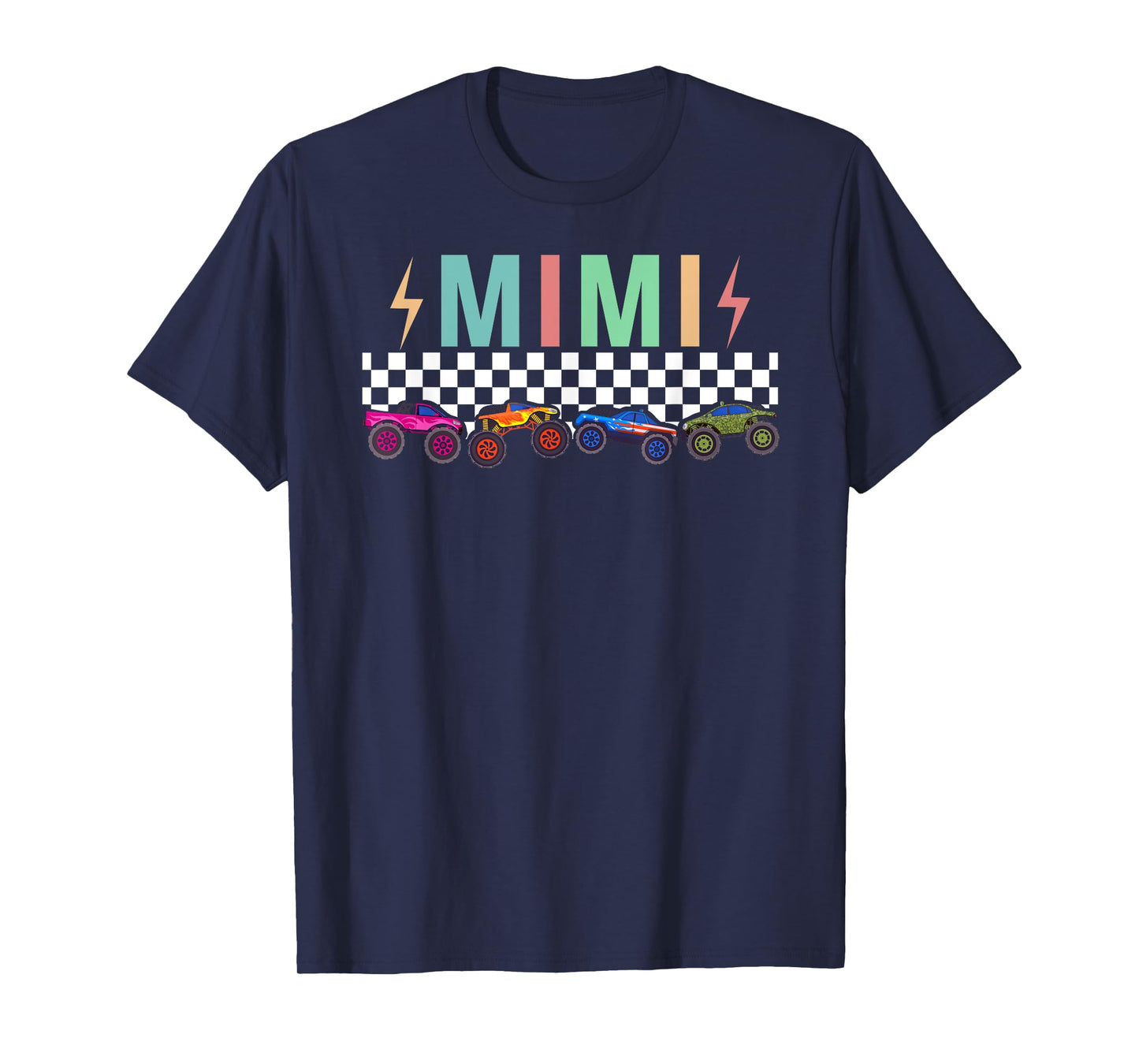 Mimi Monster Truck Mimi Grandma Proud Monster Truck Mimi T-Shirt