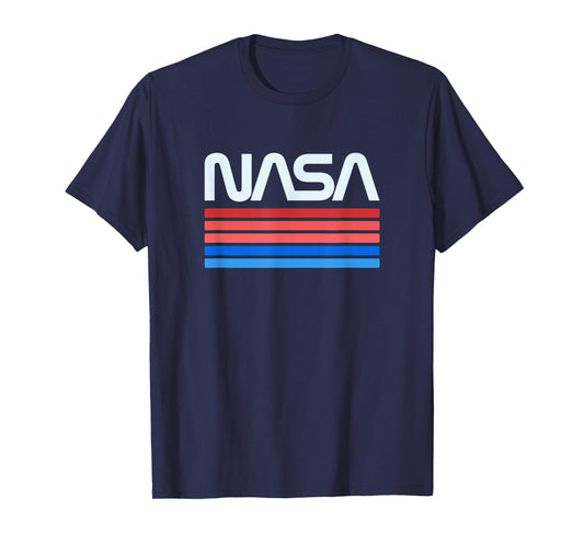 60s 70s Vintage Retro NASA Worm Logo Vintage NASA gift idea T-Shirt