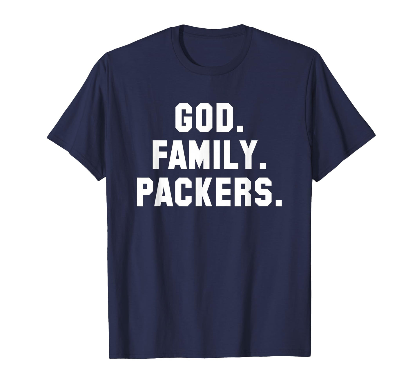God Family Packers T Shirt For Men, Womens, and Kids T-Shirt